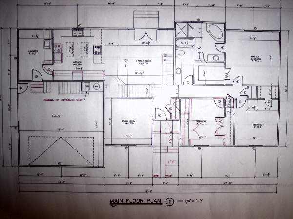 Blueprint example main floor