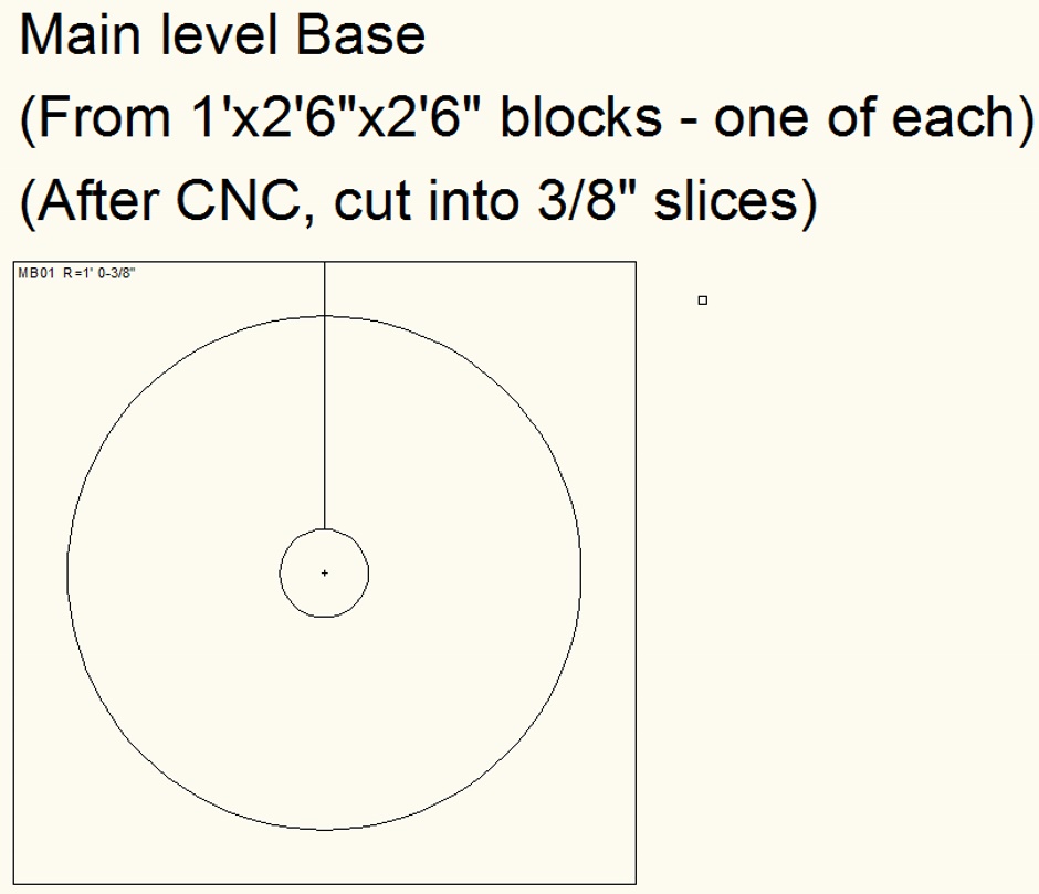 Column Main Base Cnc One Example