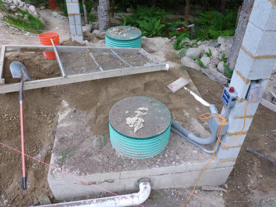 Filter Soil Over Pump Tank