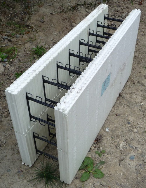 Greenblock ICF - two blocks