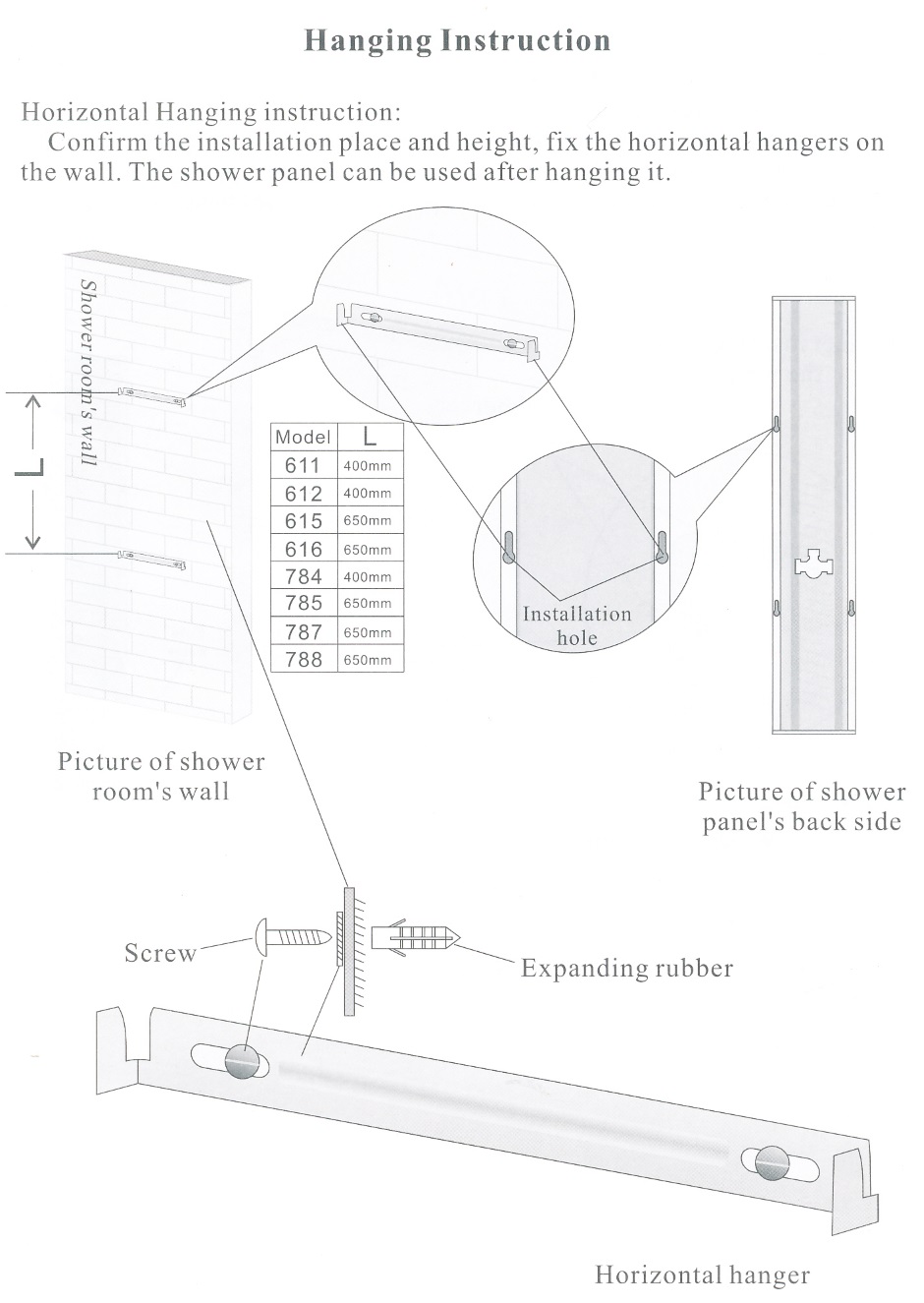 Integrated Shower Assembly