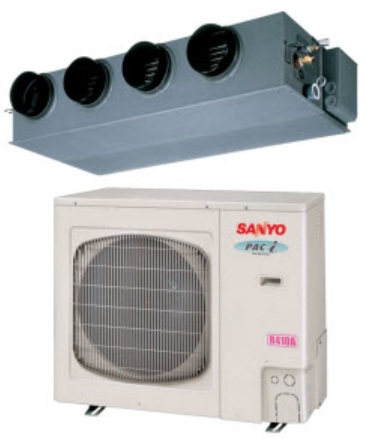 Sanyo air conditioner and heating heat pump