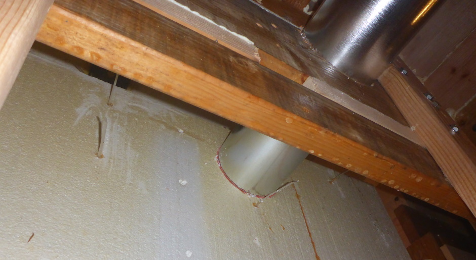 Vent Pipe Through Outside Wall