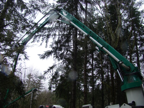 ICF concrete pumping