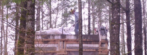 ICF concrete pumping