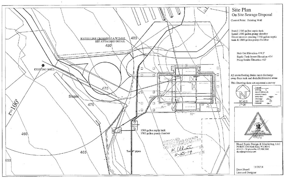 Septic design approval