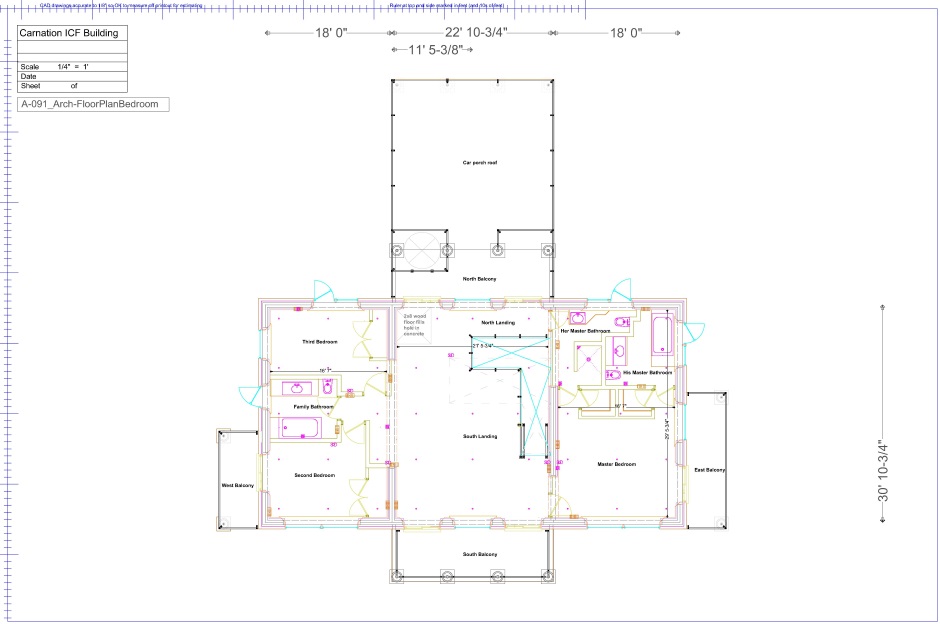 Floor Plan Bedroom