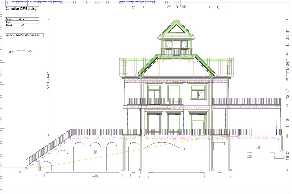 East elev full