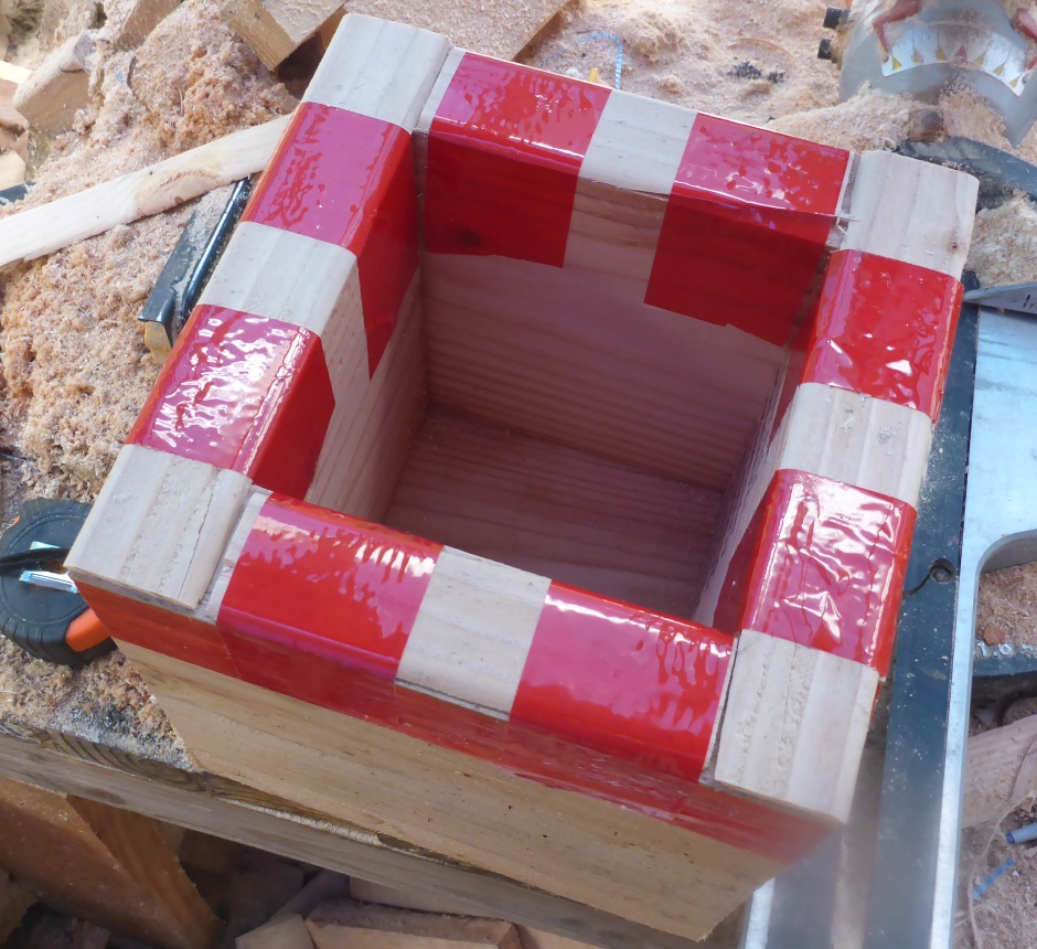 Adding Shims To Wood Cube