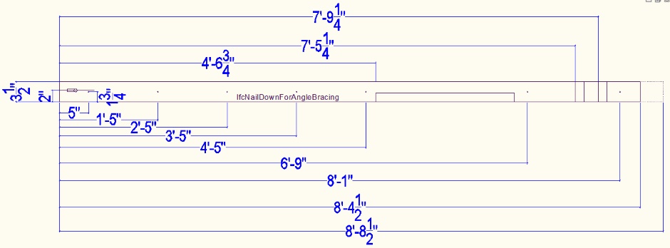 Angle Brace Flat On Slab