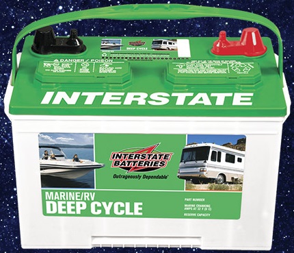 Battery 12V Interstate Deep Cycle