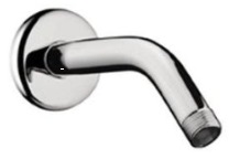 Bent 6in shower arm