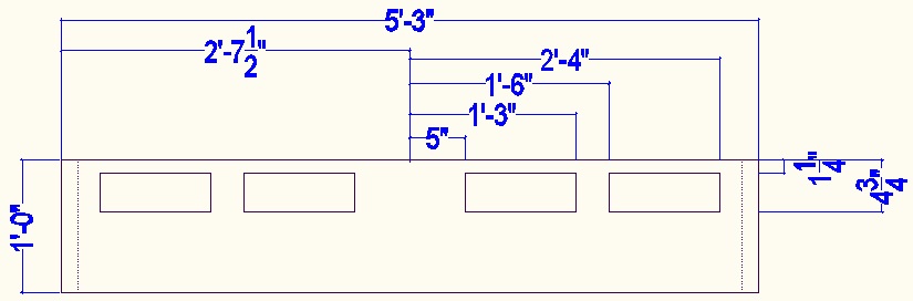 Bottom of Cavity Bucking