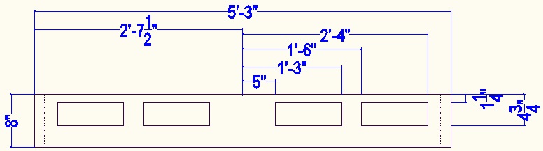 Bottom Cavity Bucking 8in