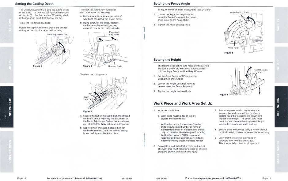 Buscuit joiner manual