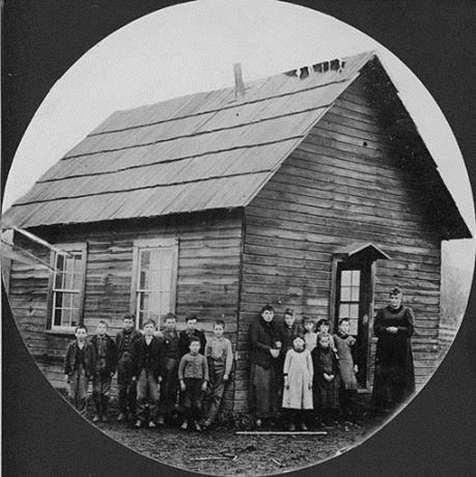 Carnation First Schoolhouse At Tolt 1890