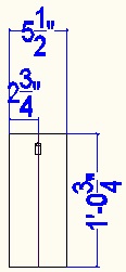 Carnation Walling Cavity Spacer 12in