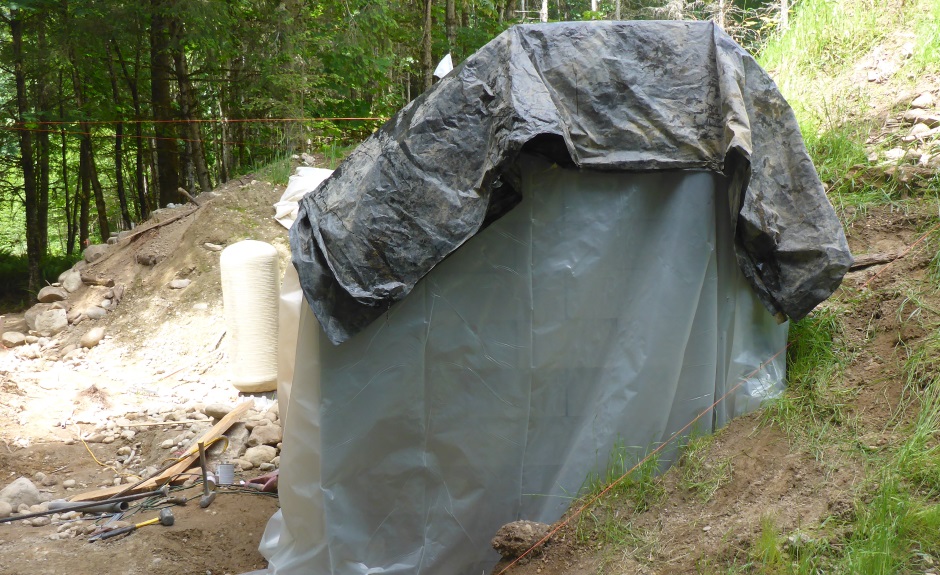 Cave Covered With Outer Padding