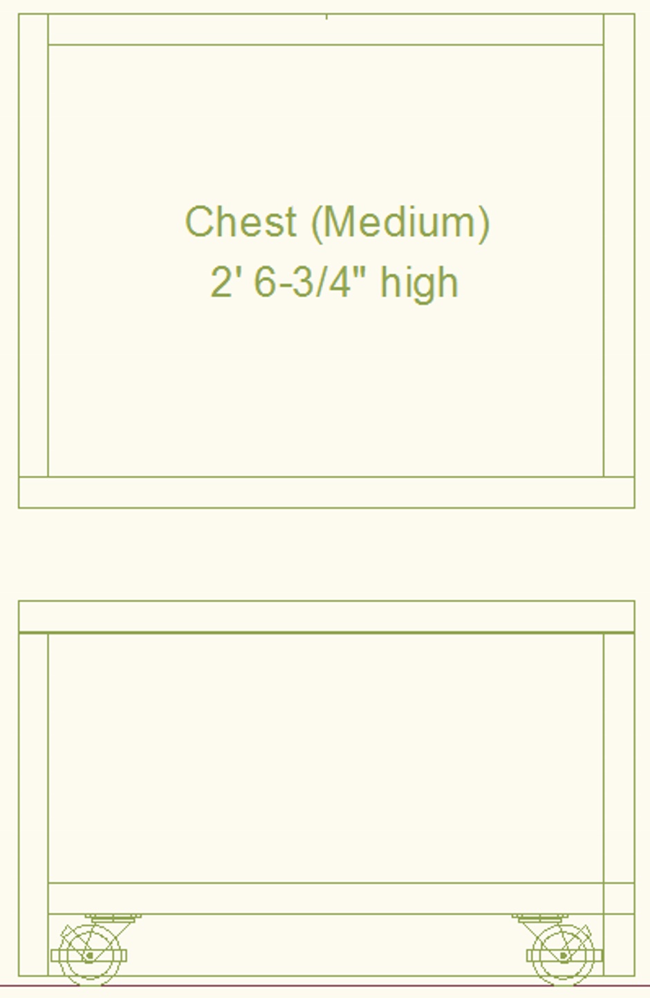 Chest Drawing Medium