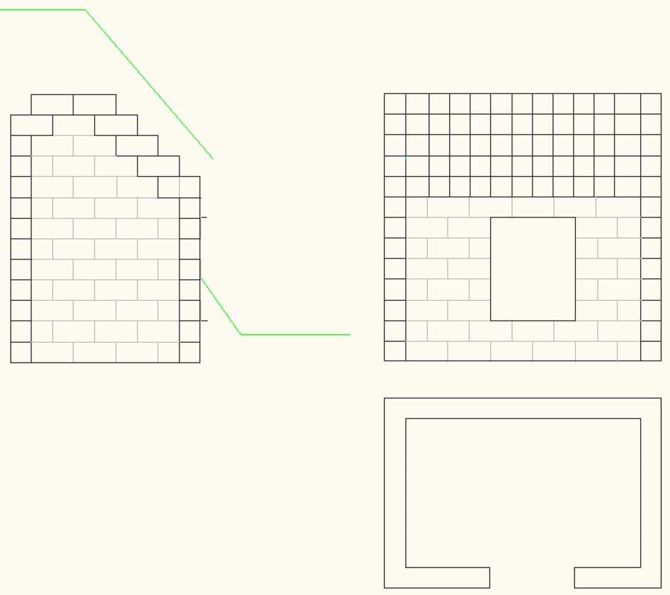 Concrete Block Shed Drawing