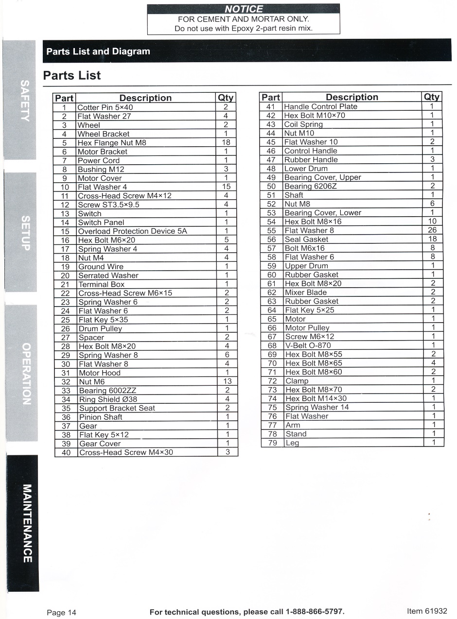 ConcreteMixerManual