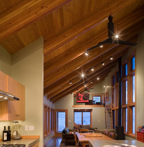 Wood ceiling