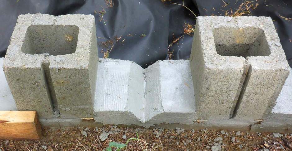 Dispersal Ditch Concrete V Notches