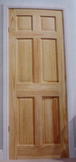6 panel interior door
