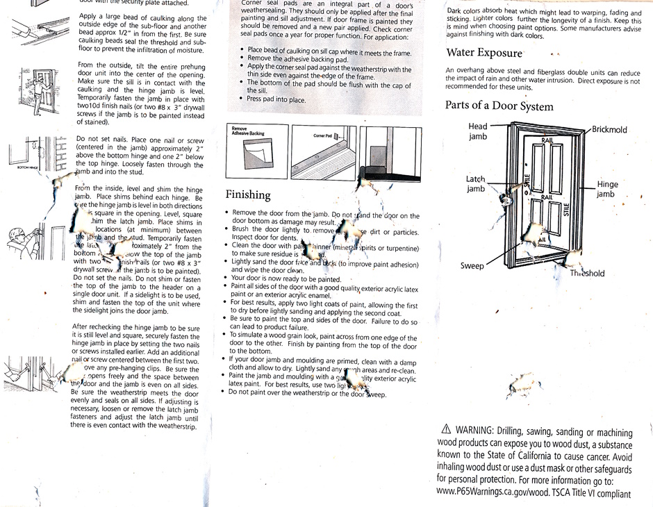 Door Steel External 36in