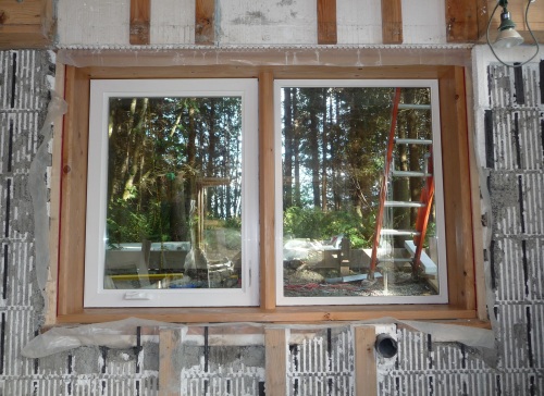 Double window fitted inside