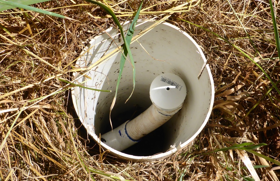 DrainField Lateral End Cap With Hole