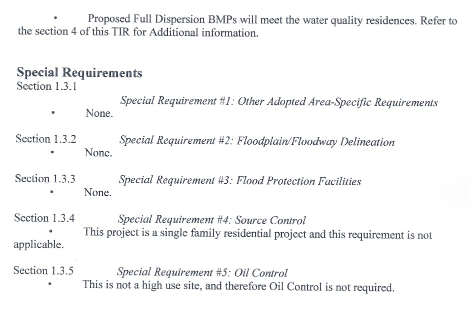 Drainage Plan