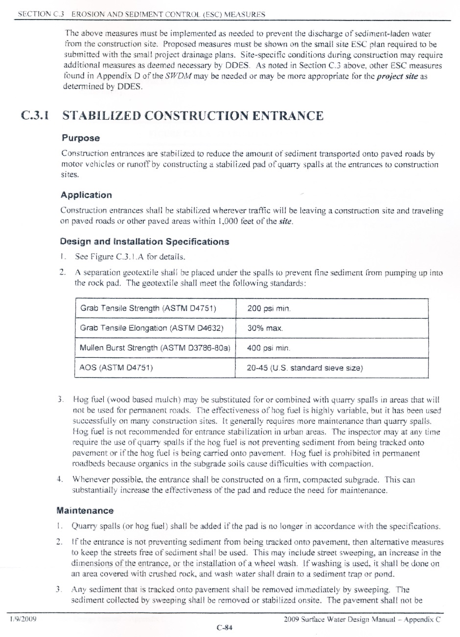 Drainage Plan