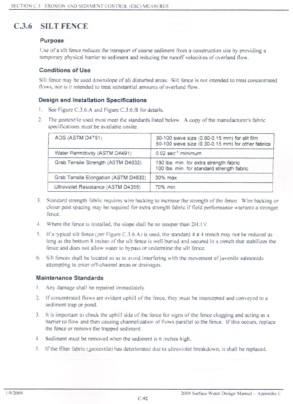 Drainage Plan