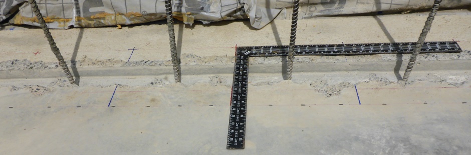 Drawing Lines On Slab Tie Rod Locations