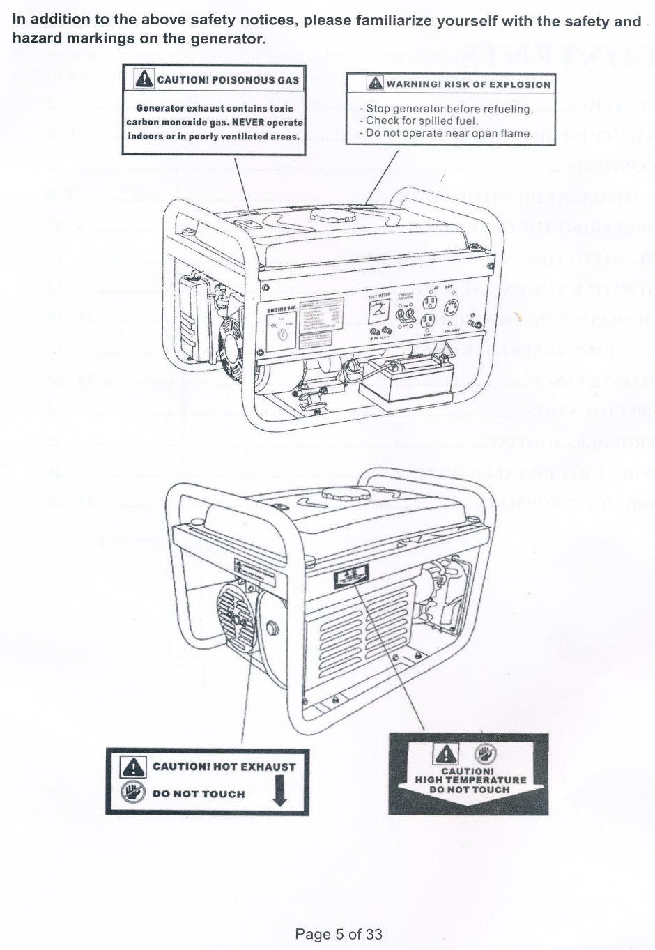 DuroMax Generator