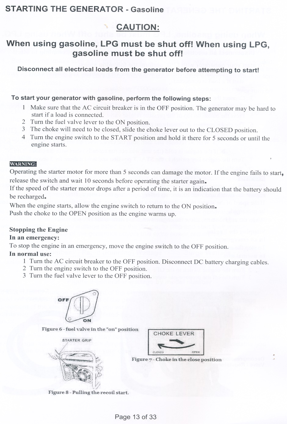 DuroMax Generator