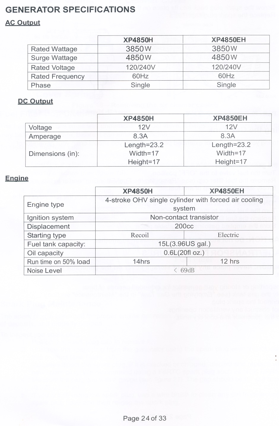 DuroMax Generator