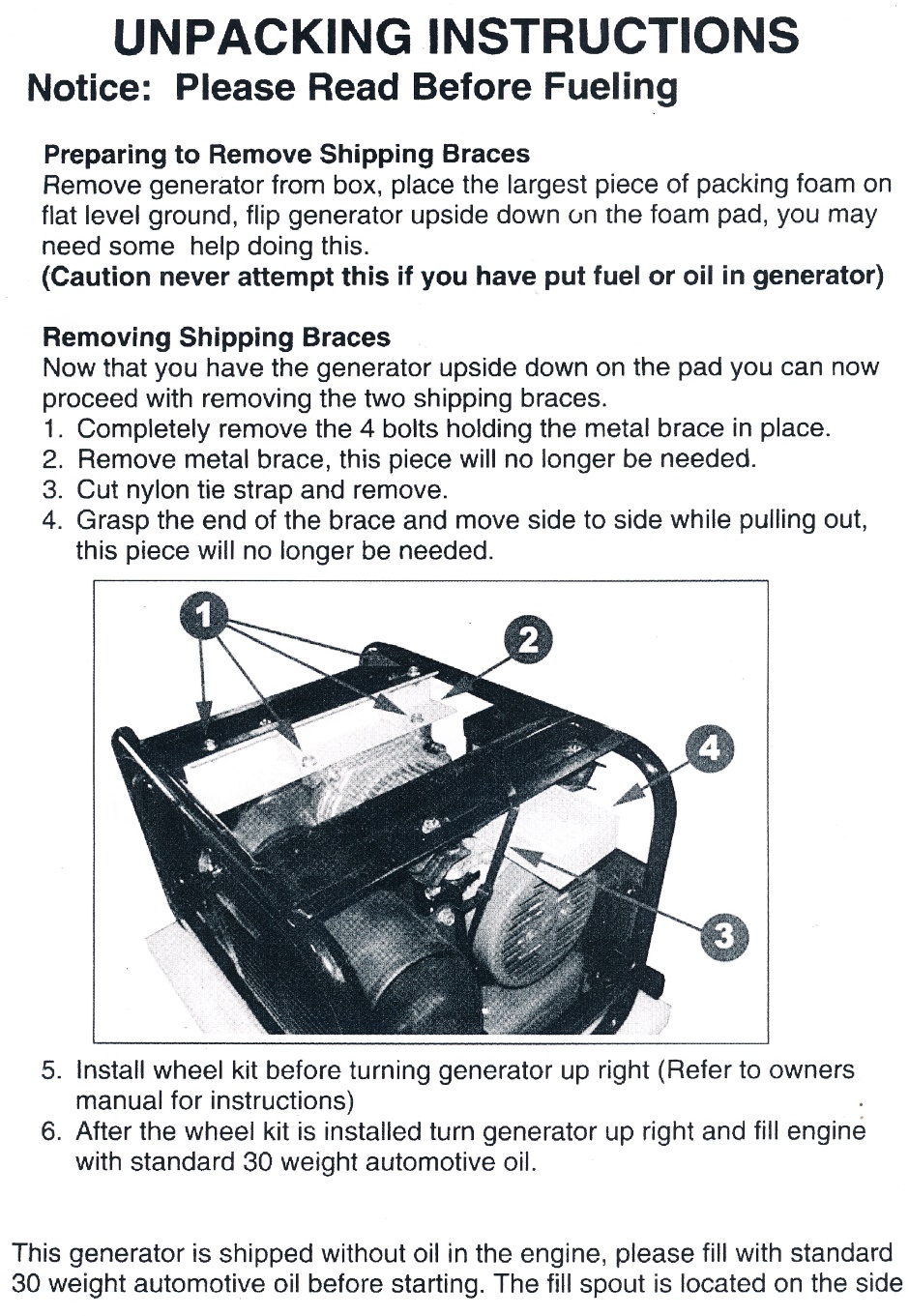 DuroMax Generator