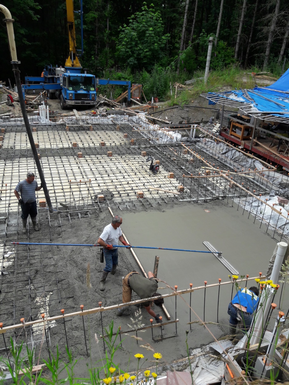 East Slab Area Flattening