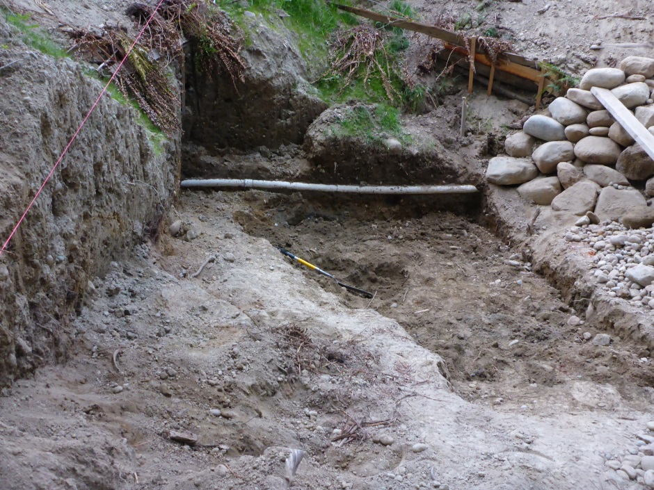 Excavation Greenhouse Half Way