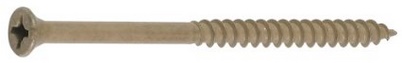 Exterior wood screws