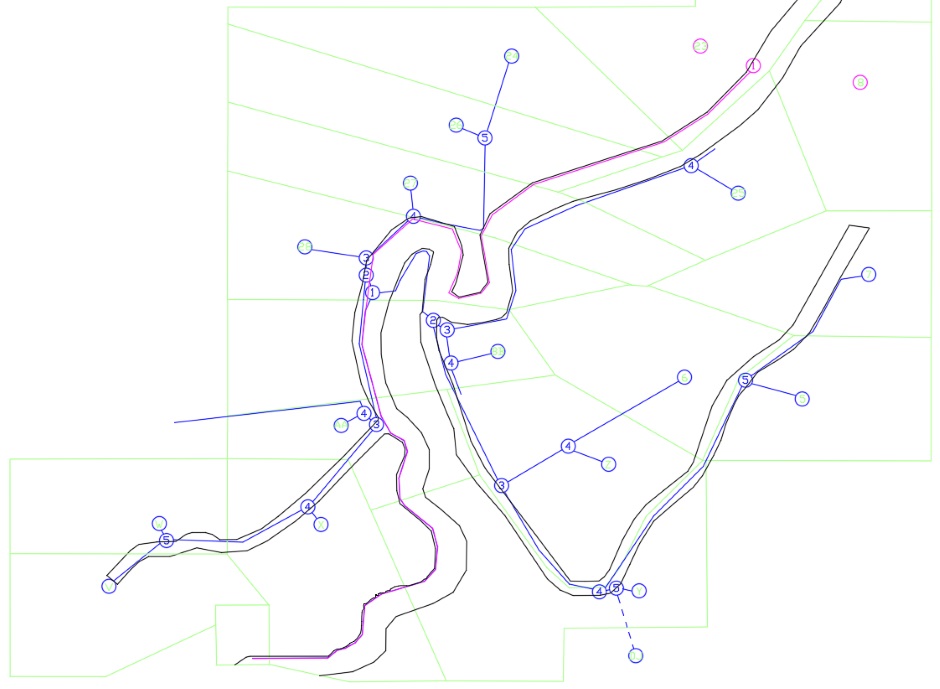 Fiber Plan Plots South End