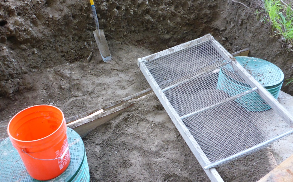 Filtered Soil On Septic Tank