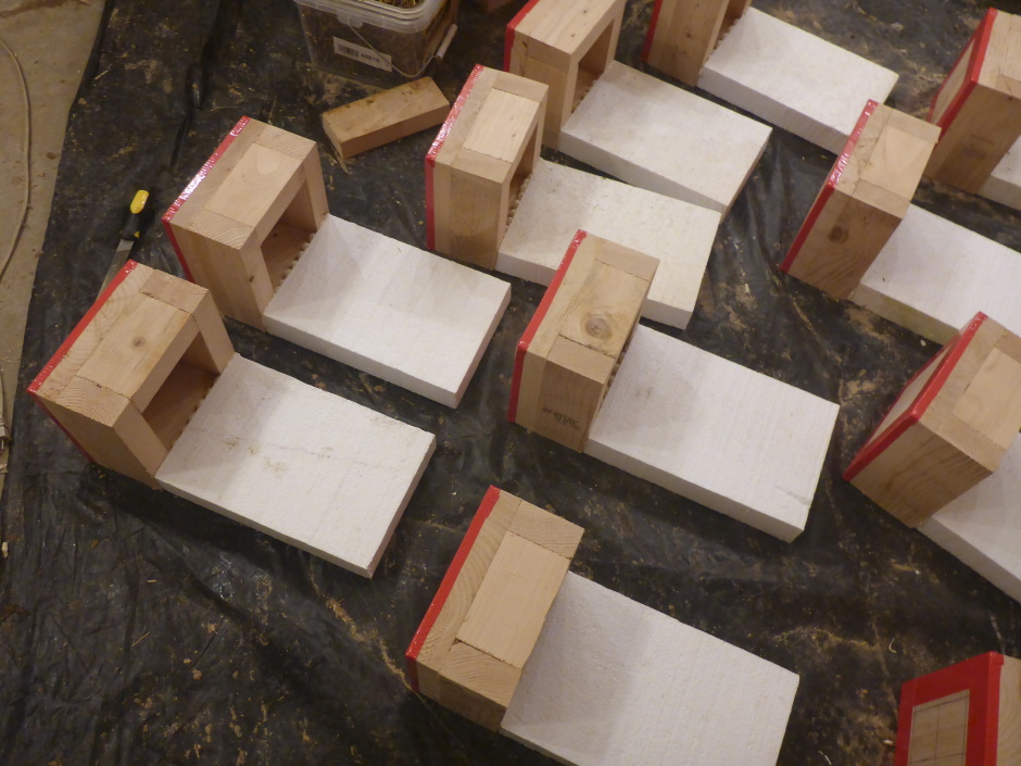 Floor Cubes Assembled Lots