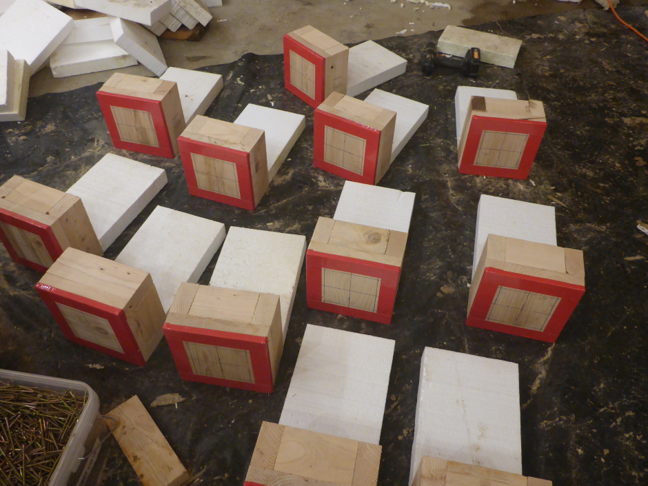 Floor Cubes Assembled Lots 2