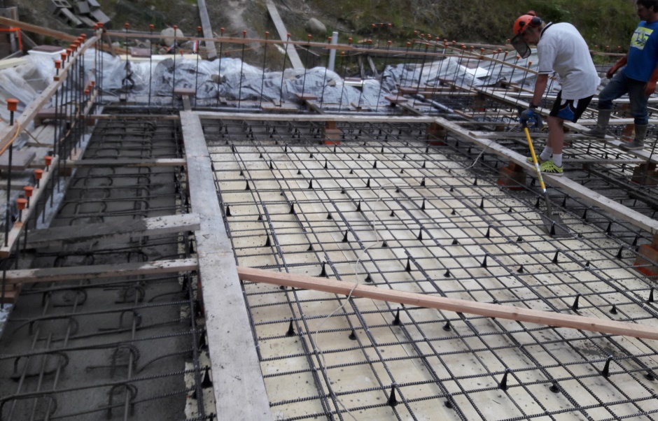 Footings Poured West Side