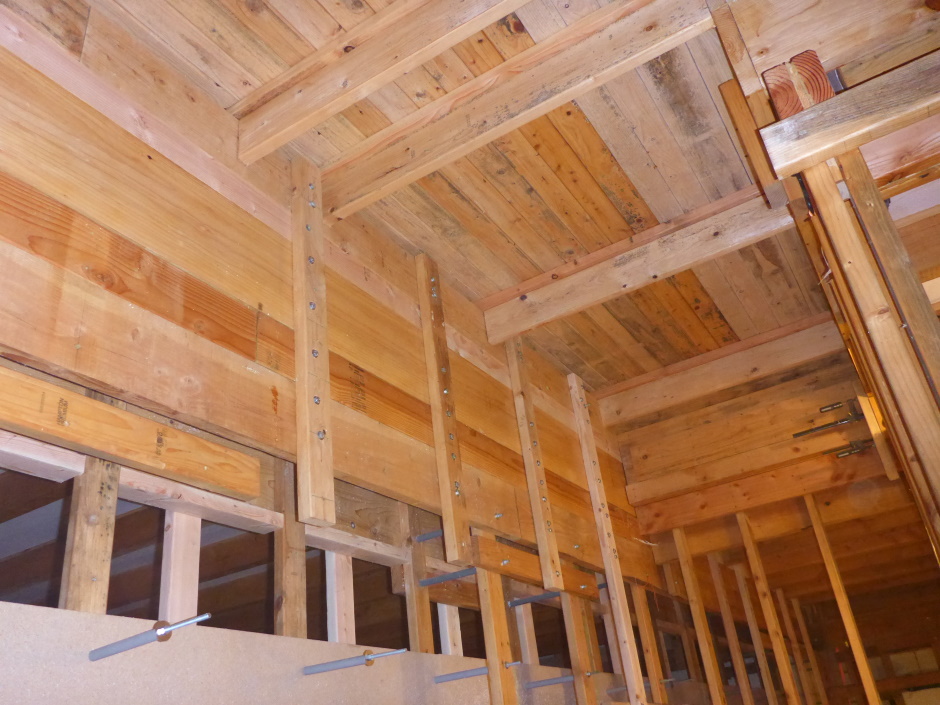 Forming Stairway Inside