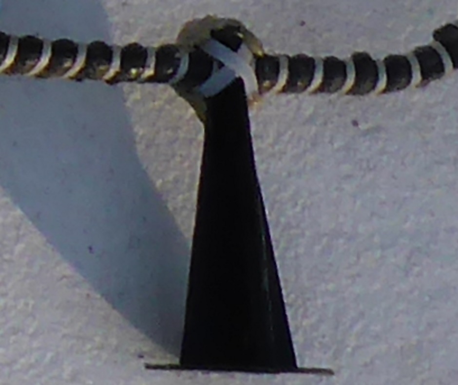 Foundation Stirrups Tied Cross Cable Ties