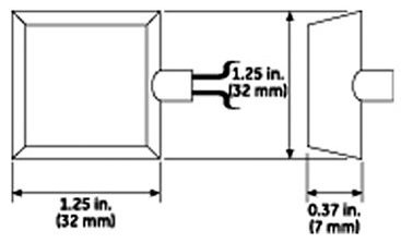 Glass Break Pizo Sensor Drawing